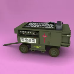 A M32A-60A Generator 3D model