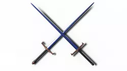  A two-handed sword