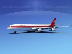Airbus A340-600 AirLanka 3D model