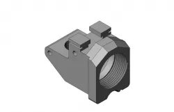 AK REAR TRUNION WITH AR BUFFER TUBE ATTACHMENT