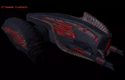 Alien Fightership 3D model