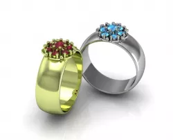 Anillo Flor