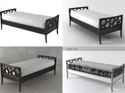 AO-82 Laura Kirar bench 3D model