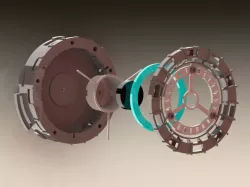 Arc Reactor using Adafruit Neopixels + Rechargeable LiPo