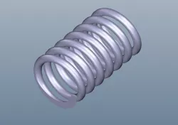 Automotive Spring (CATIA v5r19)