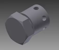Axle nut for M274 Military Mule