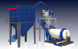 BALL MILL WITH UNQ315 CLASSIFIER