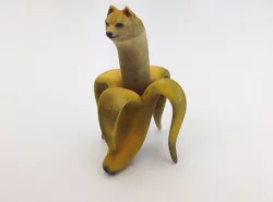 Banana Doge for Scale 3D model