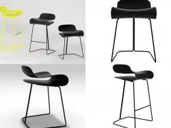 BCN Stool 3D model