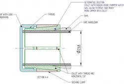Bike handlebar special collet v1