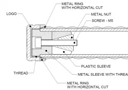 Bike handlebar special collet v3