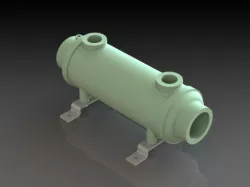 Bowman swimming pool heat exchanger 3706-2