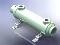 Bowman swimming pool heat exchanger 4495-3