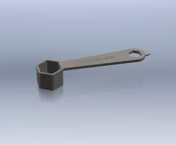 c1950's Cyclemaster Spark Plug Box Spanner