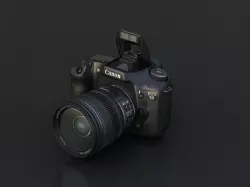  canon 7D 3D model