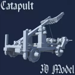 Catapult 3D model