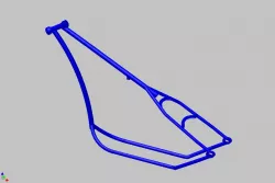 Chopper frame