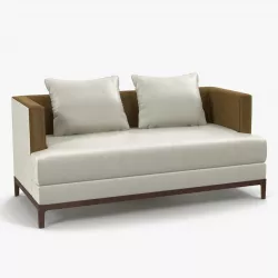 Christian Liaigre  chamois sofa 3D model