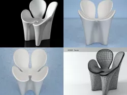 Clover 3D model