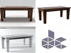 Coco Table 3D model