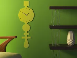 Codice Clock Lime Green 3D model