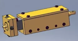 Coining Ram W/Die-Centering Mechanism