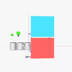 Compressed air energy and use system CAES US 3D model