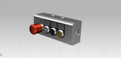 Control Panel +P01 186x104x80