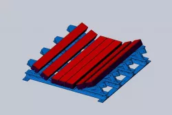 Conveyor Belt Impact Table