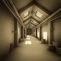 Corridor 3D model