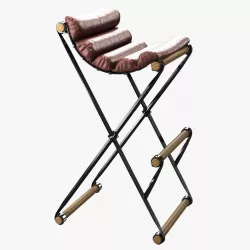Custom made bar chair 2 3D model