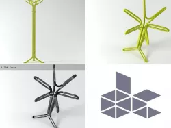 Daisy Coat Stand 3D model