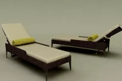 Day Bed 3D model