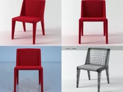 Delta chair 3D model