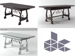 Dining Table 3D model