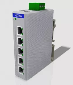 EDS-205 Din-Rail Unmanaged Ethernet Switch