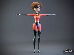 Elastigirl 3D model