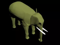 Elephant 3d models ma mb max obj fbx files 3D model