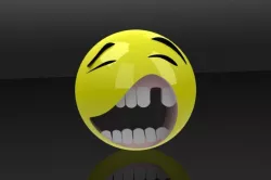 Emoticon for 3D print V01