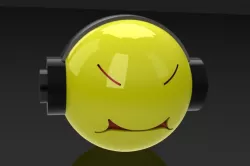 Emoticon V00 for 3D print