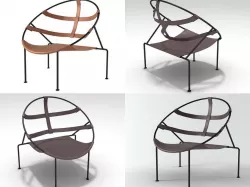 FDC1 Armchair 3D model
