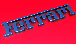 Ferrari Metal Word