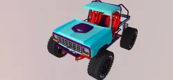First gen Dodge truggy rock crawler