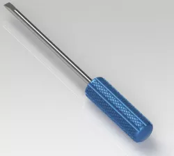 FLATHEAD SCREW DRIVER KNURLED HANDLE