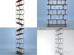 Flying Circles 3D model
