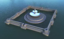 Fountain 3D model
