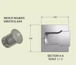 Frozen Shot Glass Mold