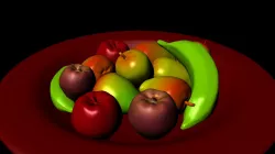 Fruits 3d models apple mango banana s maya 3ds fbx obj 3D model