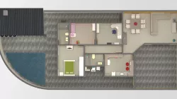 Furnished 3D House