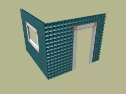 GC OFFICE made with Gusset Plate Construction; patent applied for